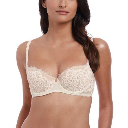 Wacoal Lace Essentiel Balcony Bra - Cream/Powder