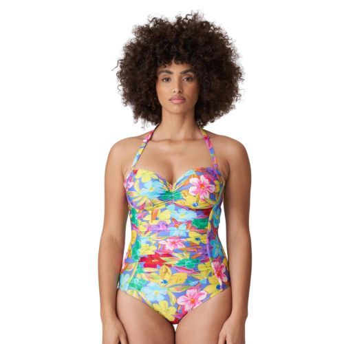 Prima Donna Swim Sazan Full Cup Control Swimsuit - Blue Bloom