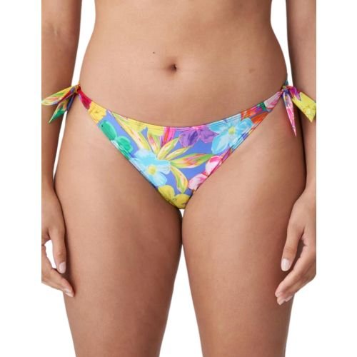 Prima Donna Swim Sazan Bikini Brief with Waist Ropes - Blue Bloom