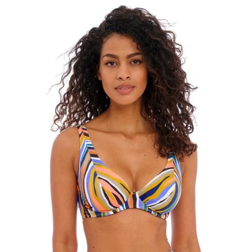 Freya Torra Bay High Apex Bikini Top - Multi