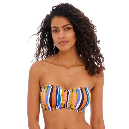 Freya Torra Bay Strapless Bikini Top - Multi