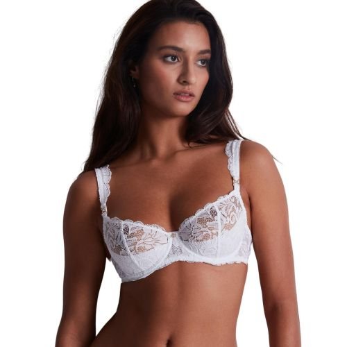 Aubade Mon Bijou Half Cup Bra - Blanc