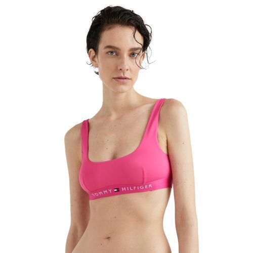 Tommy Hilfiger TH Bikini Bralette Bikini Top - Hot Magenta