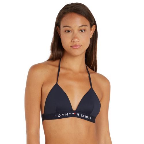 Tommy Hilfiger TH Original Triangle Bikini Top - Desert Sky