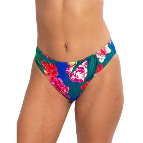 Pour Moi Antigua Bikini Brief - Blue Floral