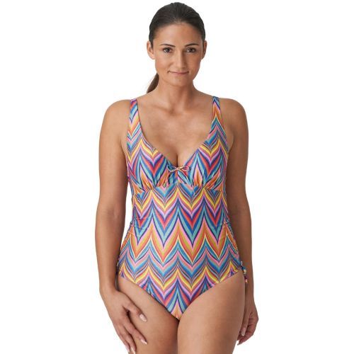 Prima Donna Swim Kea Plunge Swimsuit - Rainbow Paradise
