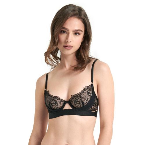 Bluebella Alanna Demi Cup Bra - Black