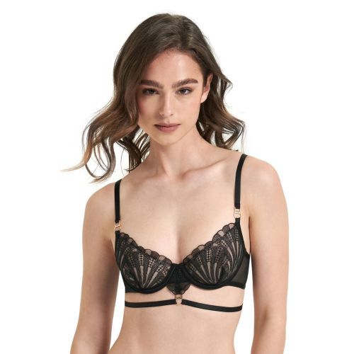 Bluebella Hallie Demi Cup Bra - Black