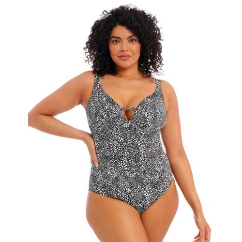 Elomi Pebble Cove Non Wired Swimsuit - Black