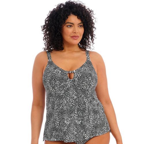 Elomi Pebble Cove Moulded Tankini Top - Black