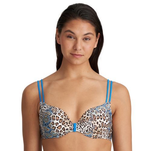 Marie Jo Minorca Padded Heart Shape Bikini Top - Sunny Cloud