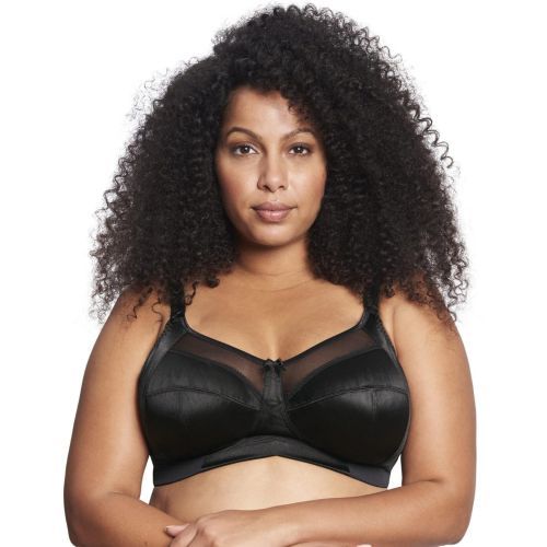 Goddess Keira Non Wired Bra - Black
