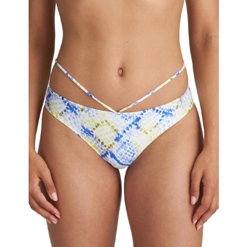 Marie Jo Lundey Rio Bikini Brief - Lime Snake