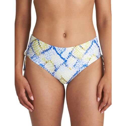 Marie Jo Lundey Full Bikini Brief - Lime Snake