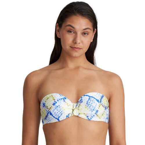 Marie Jo Lundey Multiway Bikini Top - Lime Snake