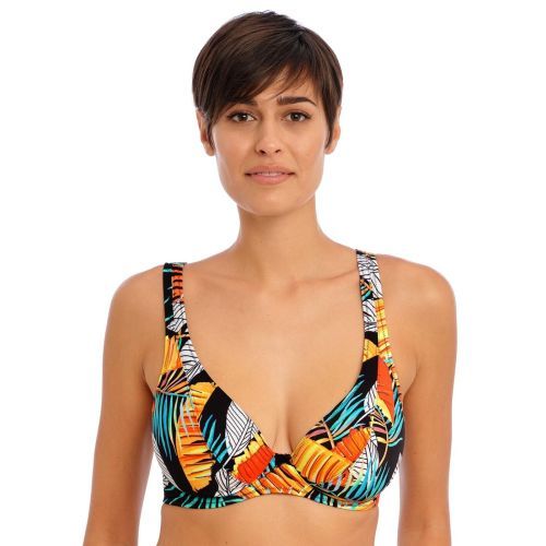 Freya Samba Nights High Apex Bikini Top - Multi