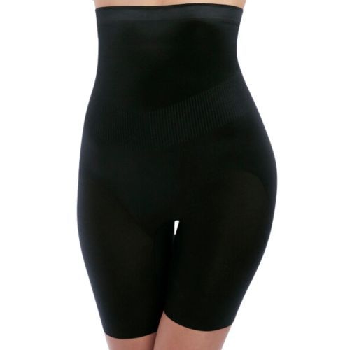 Wacoal Fit & Lift High Waist Long Leg Shaper - Black