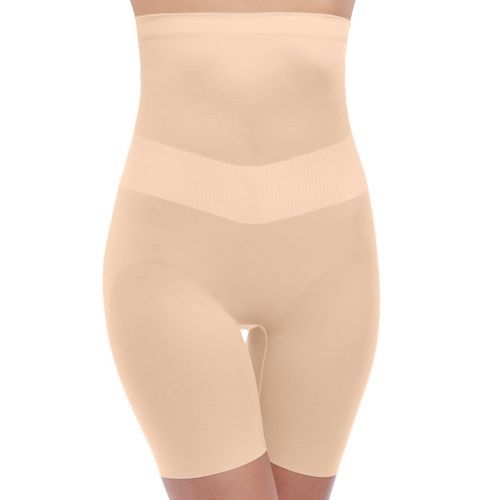 Wacoal Fit & Lift High Waist Long Leg Shaper - Macaroon