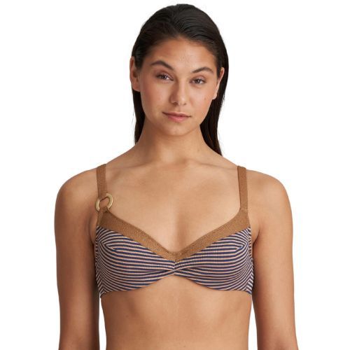 Marie Jo Saturna Full Cup Bikini Top - Ocean Bronze