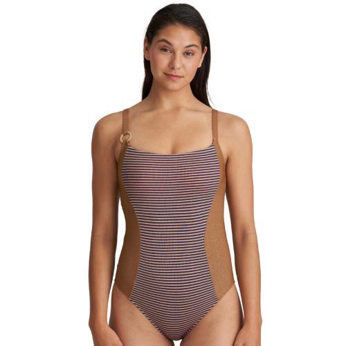Marie Jo Saturna Padded Non Wired Swimsuit - Ocean Bronze
