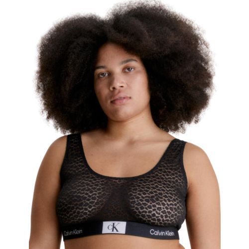 Calvin Klein CK96 Lace Plus Bralette - Black
