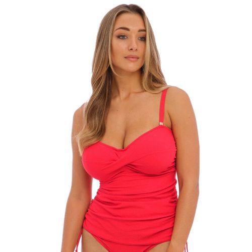 Fantasie Almeria Twist Front Tankini Top - Watermelon