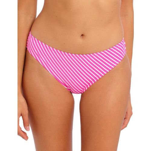 Freya Jewel Cove Bikini Brief - Stripe Raspberry