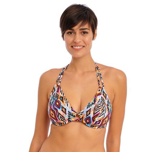 Freya Viva La Fiesta Halter Bikini Top - Multi