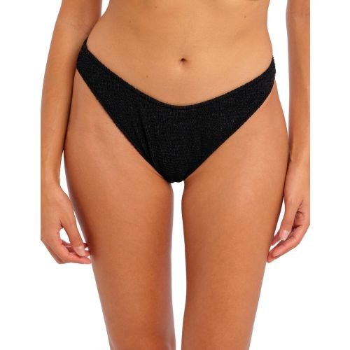 Freya Ibiza Waves High Leg Bikini Brief - Black