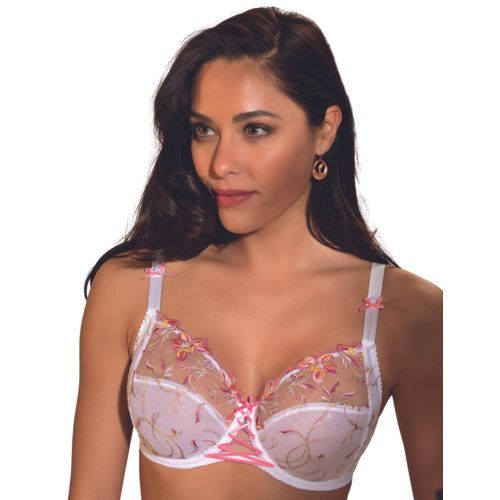 Lise Charmel Ete Frivole 3 Parts Full Cup Bra - Blanc Frivole