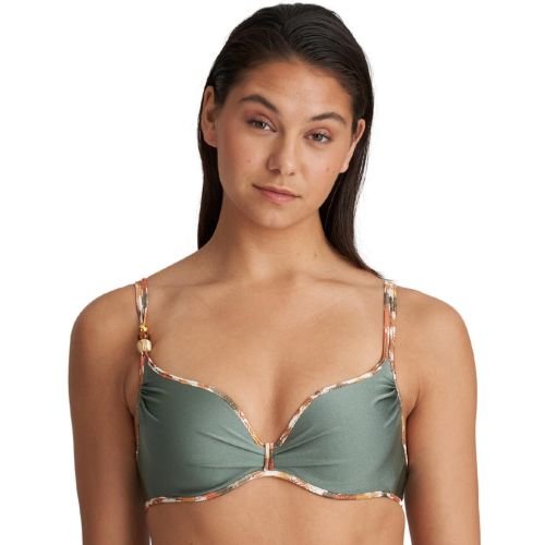 Marie Jo Crete Padded Heart Shape Bikini Top - Inca Gold