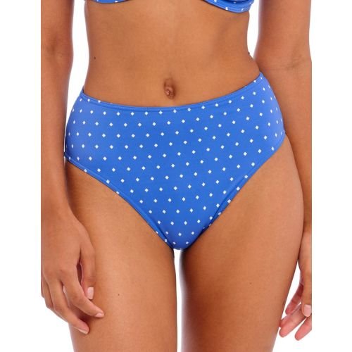 Freya Jewel Cove High Waist Bikini Brief - Azure