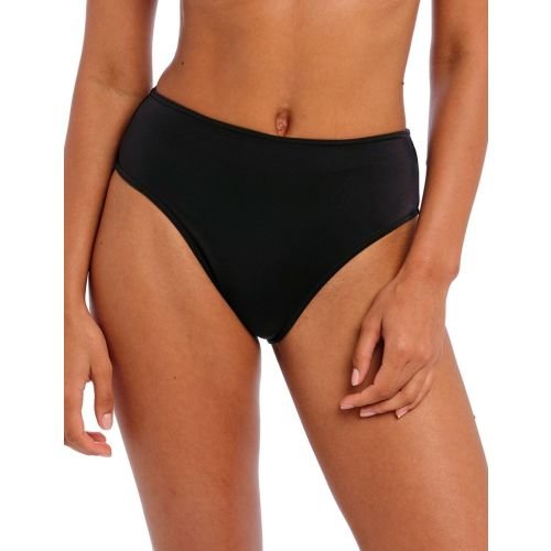 Freya Jewel Cove High Waist Bikini Brief - Plain Black