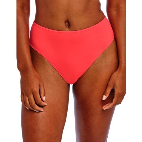 Freya Jewel Cove High Waist Bikini Brief - Plain Sunset
