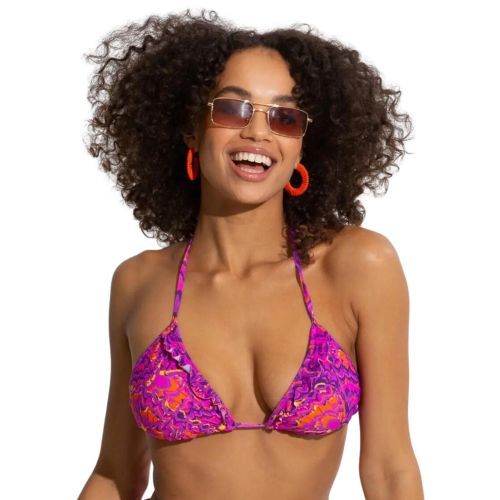 Pour Moi Bermuda Triangle Bikini Top - Multi
