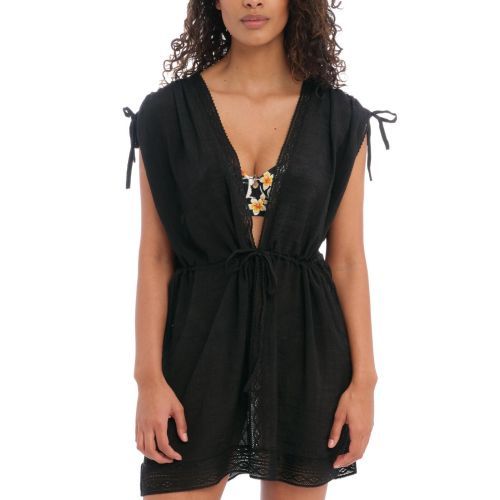 Freya Sunscape Tunic Cover Up - Black