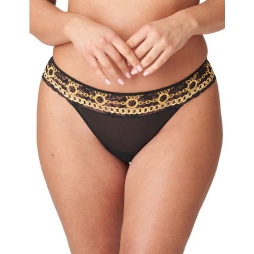 Prima Donna Twist Amsterdam AV Thong - Black