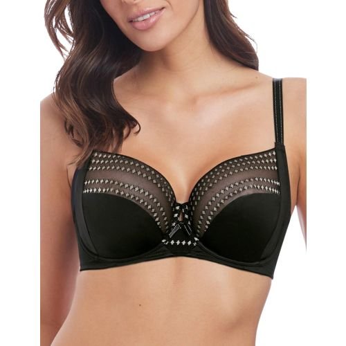 Wacoal Respect Full Cup Bra - Black/Champagne