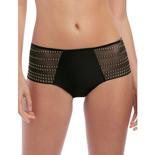 Wacoal Respect Shorty Brief - Black/Champagne