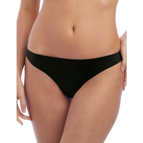Wacoal Respect Tanga Brief - Black/Champagne