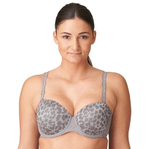 Prima Donna Twist Cobble Hill Padded Balcony Bra - Fifties Grey