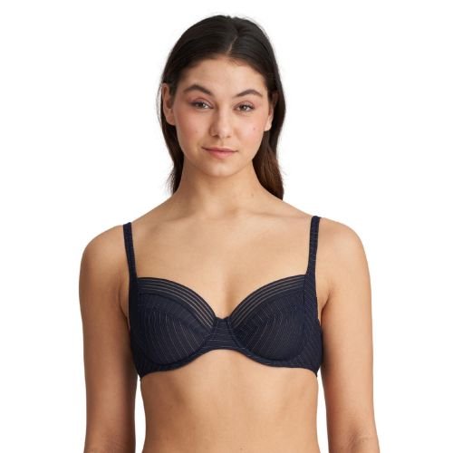 Marie Jo Tokuda Full Cup Bra - Velvet Blue