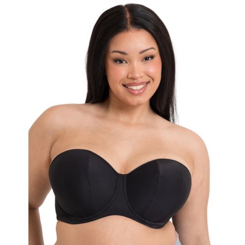 Curvy Kate Luxe-Updated Strapless Bra - Jet Black