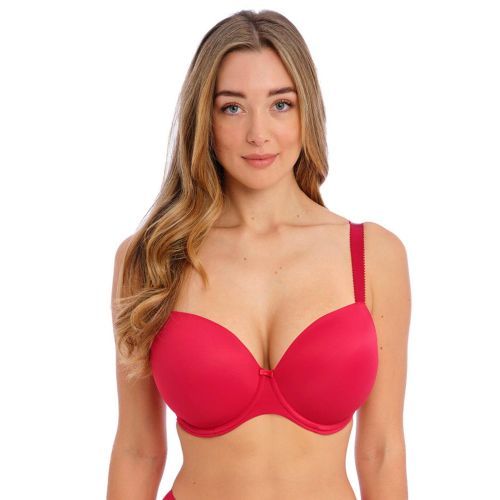 Fantasie Smoothease Moulded T Shirt Bra - Red
