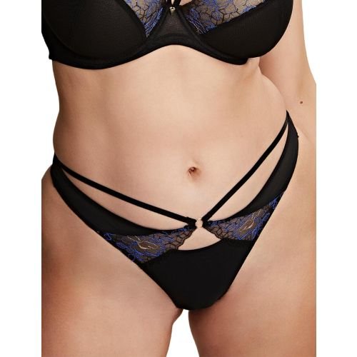 Cleo by Panache Valentina Luxe Brazilian Brief - Black