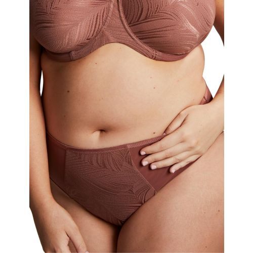 Sculptresse by Panache Illuminate Deep Brief - Burlwood