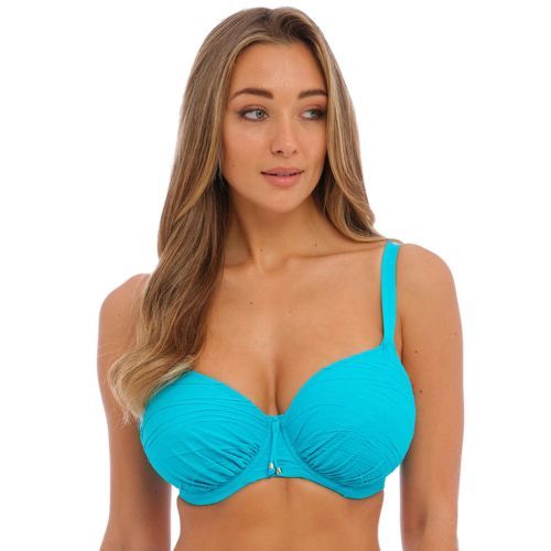 Fantasie Beach Waves Full Cup Bikini Top - Bluebird