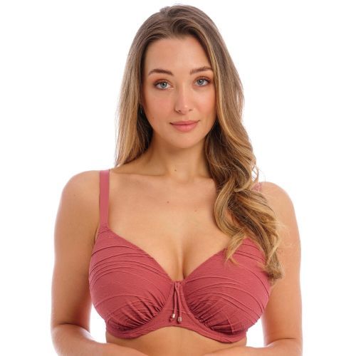 Fantasie Beach Waves Full Cup Bikini Top - Persian Rose