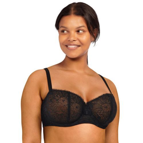 Chantelle Day to Night Half Cup Bra - Black