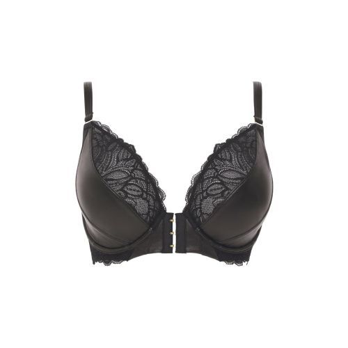 Figleaves Erin Plunge Bra - Black